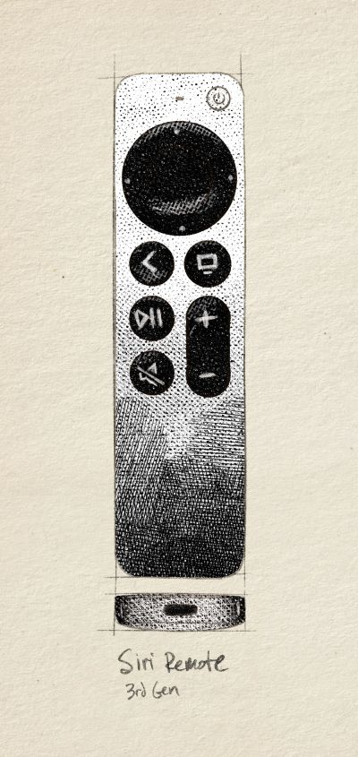 Siri Remote (Clickpad)